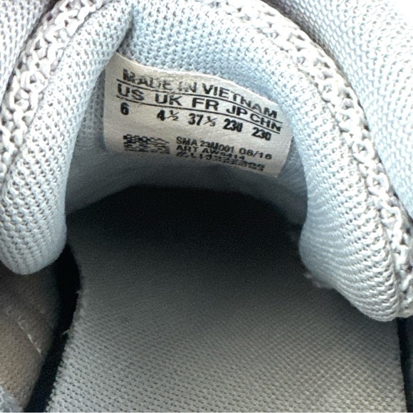 Adidas Gray Sneakers - Lite Racer - Size 6 - Picture 9 of 13